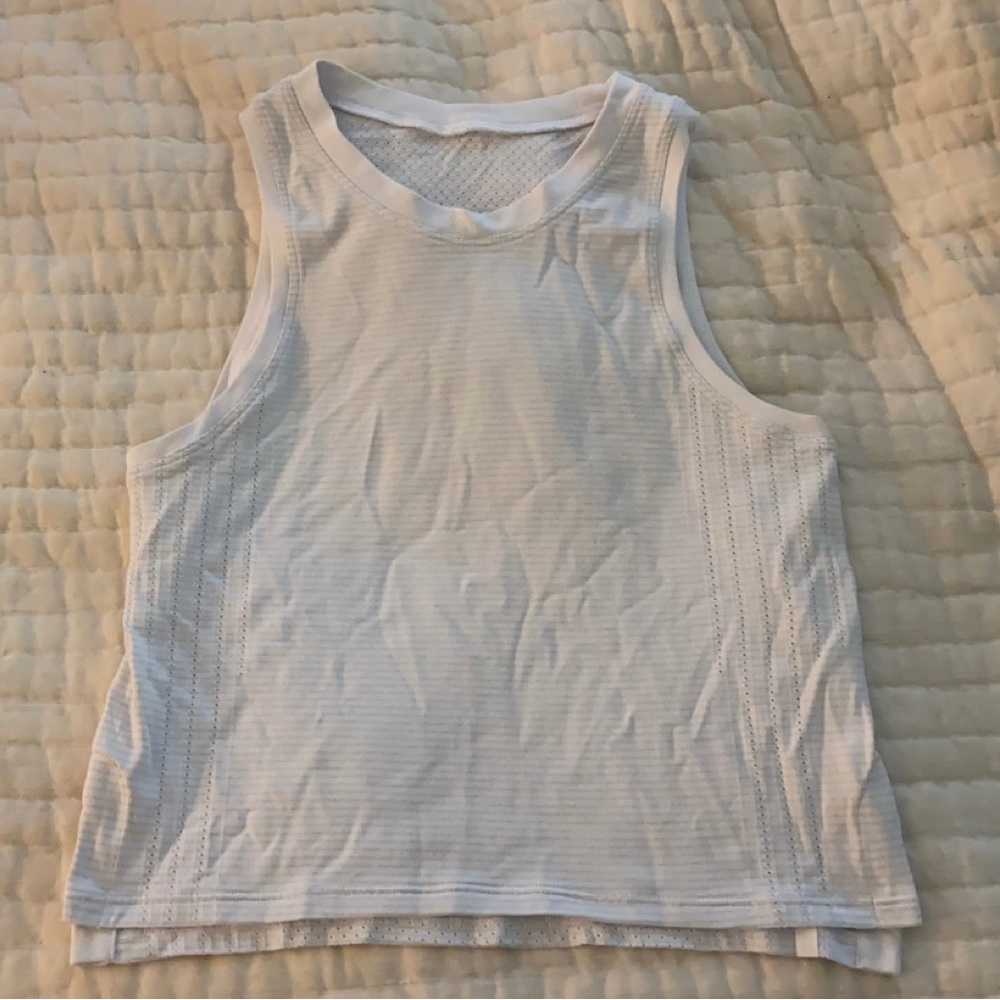 lululemon white tank top